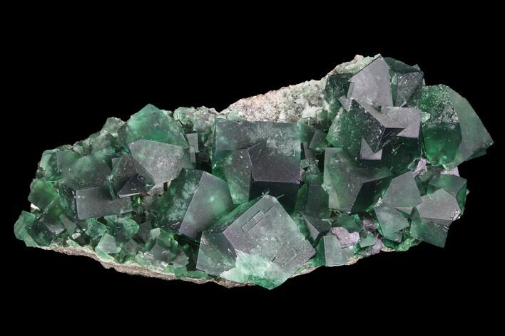 Fantastic, Green Fluorite Crystal Cluster - Rogerley Mine, UK #99453